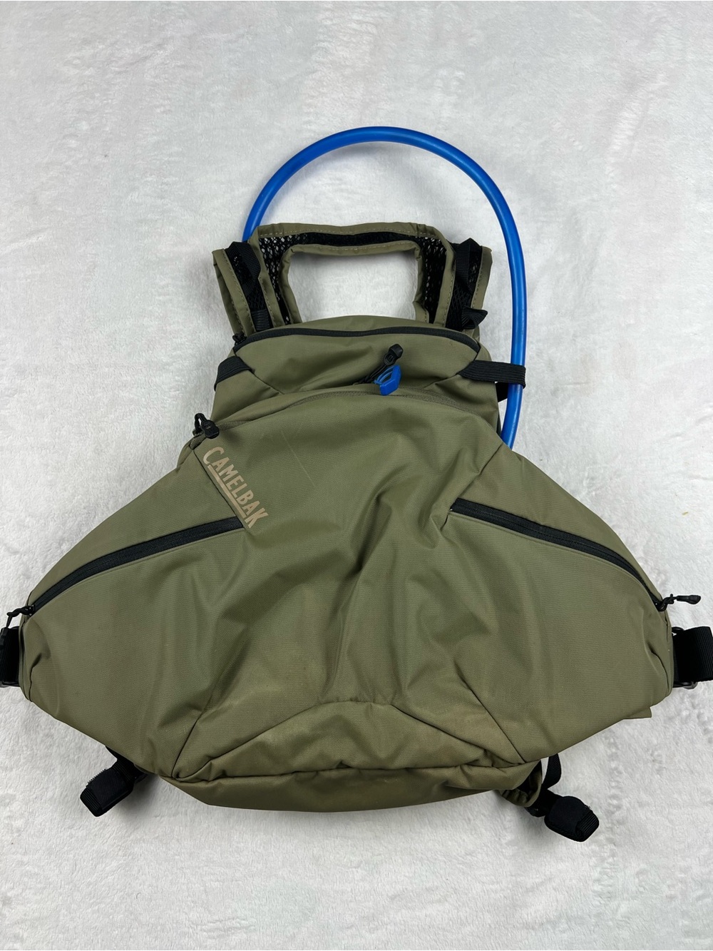 CamelBak Skyline LR 10 Hydration Backpack Olive Green 3L 100oz Crux Lumbar MTB